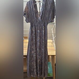 Lovestitch Floral Maxi Dress in lavender